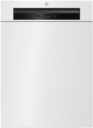 V-ZUG Geschirrspüler AdoraSpülen V2000 IC, (4118000003), Breite 55cm, Weiss, Griff: Griffschale, Gleitblech, LCD-Display, A