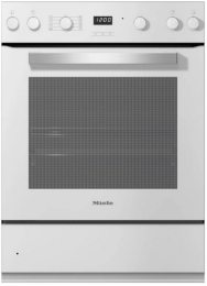 H 2456-55 EP BW (12395270), MIELE Einbau Herd, 55cm, Pyrolyse, Brillantweiss