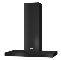 PUR 98 W SWM CH (12540930), MIELE Wand-Dunstabzug, 90cm, Matt-Schwarz