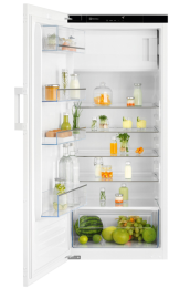 EK242SLWE (933034383), Electrolux Kühlschrank, Breite 55cm, Höhe 126.9cm, Dekoriert, Weiss Links, E