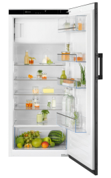 EK242SRSW (933034380), Electrolux Kühlschrank, Breite 55cm,Höhe 126.9cm, Dekoriert Schwarz, Rechts, E