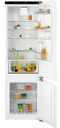 IK307BNR (933034938), Electrolux Kühl-Gefrierkombination, Breite 55cm, Höhe 177.7cm, Rechts, Vollintegriert, No Frost, D
