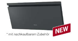 DAH 4970 GR CH (12534220), MIELE Wand-Dunstabzug, 90cm, Grau, A++