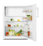 EK136SRWE (923667000), Electrolux Kühlschrank, Breite 55cm, Höhe 75.8cm, Dekoriert Weiss, Rechts, D