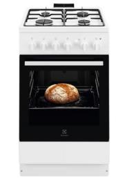 FGH5KG212 (943003559), Electrolux Freistehender Gasherd Weiss, Breite 50m, Weiss, 230V