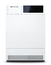 Schulthess (MAA1.100FH1K), EFH-Wäschetrockner Serenity, Wärmepumpe, 1-8 kg, Energieklasse: B, LED-Trommelbeleuchtung, Bandung rechts, 230V/T12 Stecker