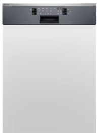 GA55GLICN (911384192), Electrolux Geschirrspüler, Breite 55cm, teilintegriert, Chrom, A