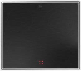 V-ZUG Kochfeld CookTop V200 E604 (3116600000), Breite: 60 cm, ClassicDesign, Chromstahl-Rahmen, Externe Bedienung, 