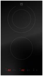 V-ZUG Kochfeld CookTop V2000 A302 (3117400000), Breite: 30 cm, BlackDesign, DualDesign, Kochzonen: 2