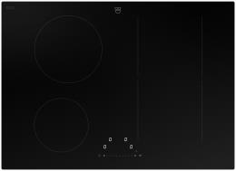 V-ZUG Kochfeld CookTop V2000 I704 (3118100001), Induktion, Breite: 70 cm, BlackDesign, DualDesign, OptiLink, Slider-Bedienung