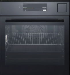 EB6SL7KSP (944271633), Electrolux Einbau Backofen/Steamer, Kurzmodell, Breite 55, Höhe 60cm, Schwarz Spiegel, A++