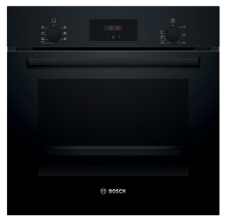 HBF133BA1, Bosch, Serie 2, Einbau-Backofen, 60 x 60 cm, Schwarz, A