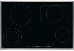 GK78TSCN (949596645), Electrolux Glaskeramik-Kochfeld, Breite 80cm, Chromstahlrahmen
