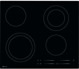 GK58TSO (949492650), Electrolux Glaskeramik-Kochfeld, Breite 60cm, flächenbündig oder aufliegend