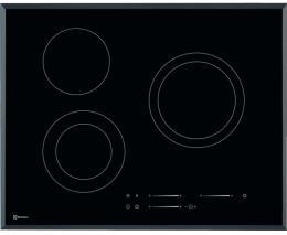 GK65TSF (949596648), Electrolux Glaskeramik-Kochfeld, Breite 65cm, Facetten-Design