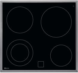 GK58PCN (949596659), Electrolux Glaskeramik-Kochfeld, Breite 60cm, Chromstahlrahmen