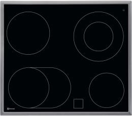 GK58CCN (949596658), Electrolux Glaskeramik-Kochfeld, Breite 60cm, Chromstahlrahmen